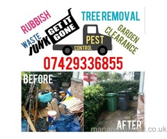 Waste, rubbish, clearance, Tree surgeon, green waste, wood, hardcore, scrap, white goods