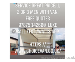 London -Europe movers -3.5 ton -7.5 ton Deliveries Man van House flat movers - 2