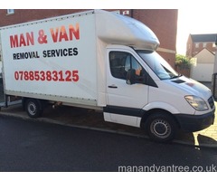 Man and van removal service 24/7 house, flat, office, single item Leicester
