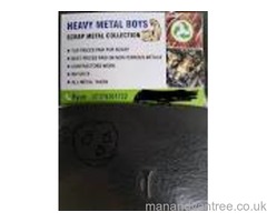 CASH PAID ON SCRAP METAL IN LARGE AMOUNTS  FREE COLLECTION OF SCRAP