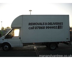 Man With Tail Lift Luton Van Eastbourne