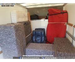 Man and Van West Lothian - Removals - Same Day Courier - Competitive Quotes - 10 Years Experiance - 4