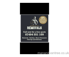 Big Man and Van Removals Full house packing and moves, house clearances Call now for free quote - 2