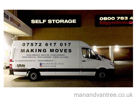 MAN & VAN - HOUSE REMOVALS - RUBBISH CLEARANCE