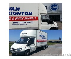 Man and van Brighton large Luton van with tail lift call for for free quote - 4