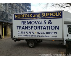 NORFOLK SUFFOLK MAN AND VAN REMOVALS TRANSPORT LOWESTOFT BECCLES YARMOUTH NORWICH - 3