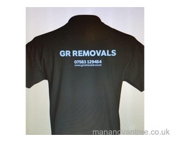 GR REMOVALS  - call us now for a quote, house, office, rubbish removals, house clearances , taxi van - 4