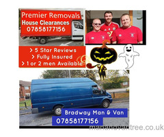 Man and van / Removals / House Clearances / Office Moves