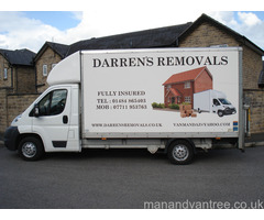 Darren's Removals Man & Van Service Full House Removals Or Single Items