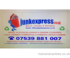 RUBBISH REMOVAL,HOUSE/OFFICE/GARAGE/SHOP WASTE DISPOSAL,PROBATE CLEARANCE,GARDEN JUNK COLLECTION