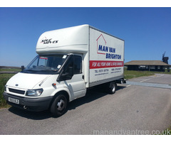 Man and van removals Brighton using large luton van with a tail lift - 2