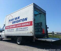 Large luton van with tail lift with 1-3 man teams available to help - 2