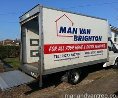Large luton van with tail lift with 1-3 man teams available to help - 3